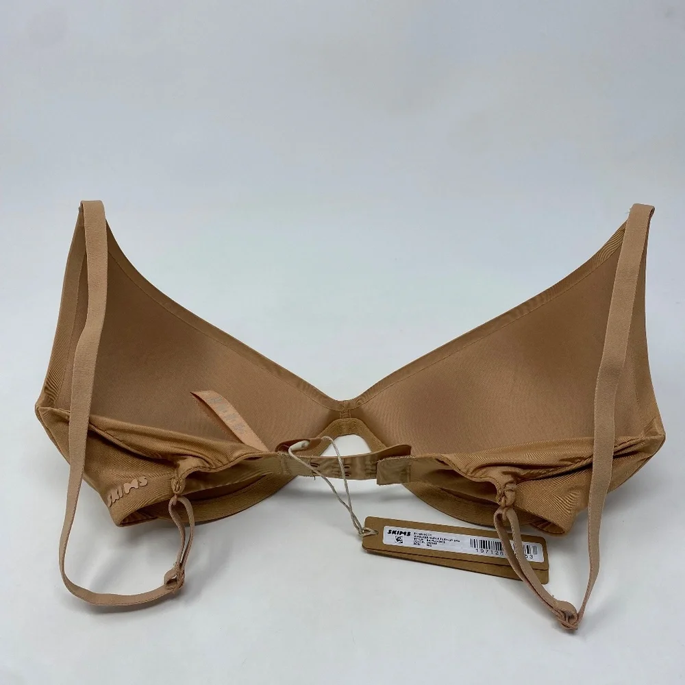 NWT Skims Body WIRELESS Push Up Plunge BRA in Ochre 34B - Picture 5 of 9